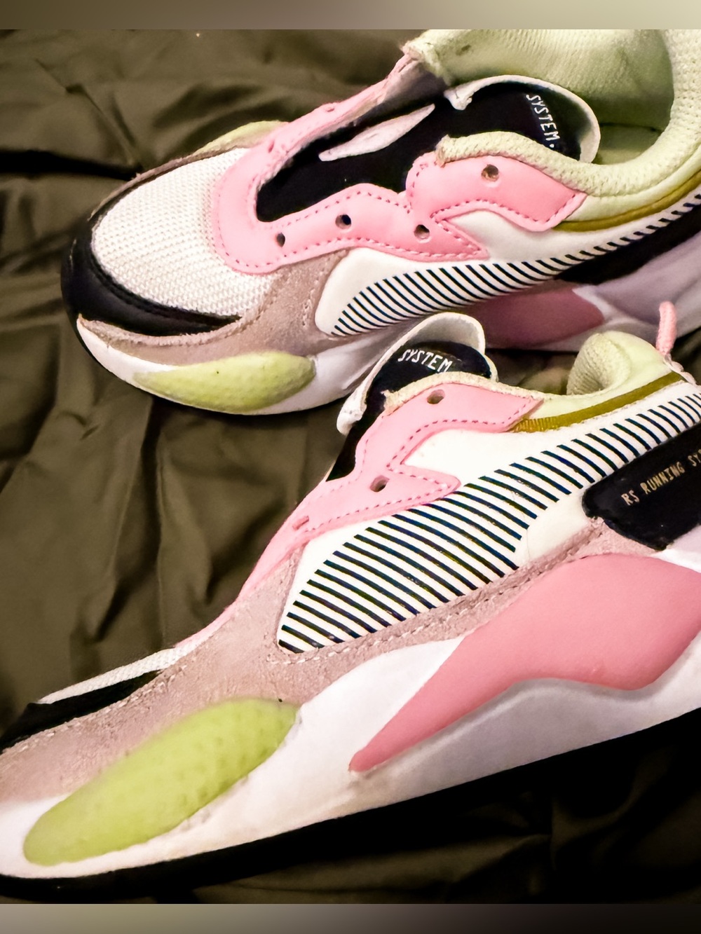 Puma RSX Colorful Athletic Sneakers —